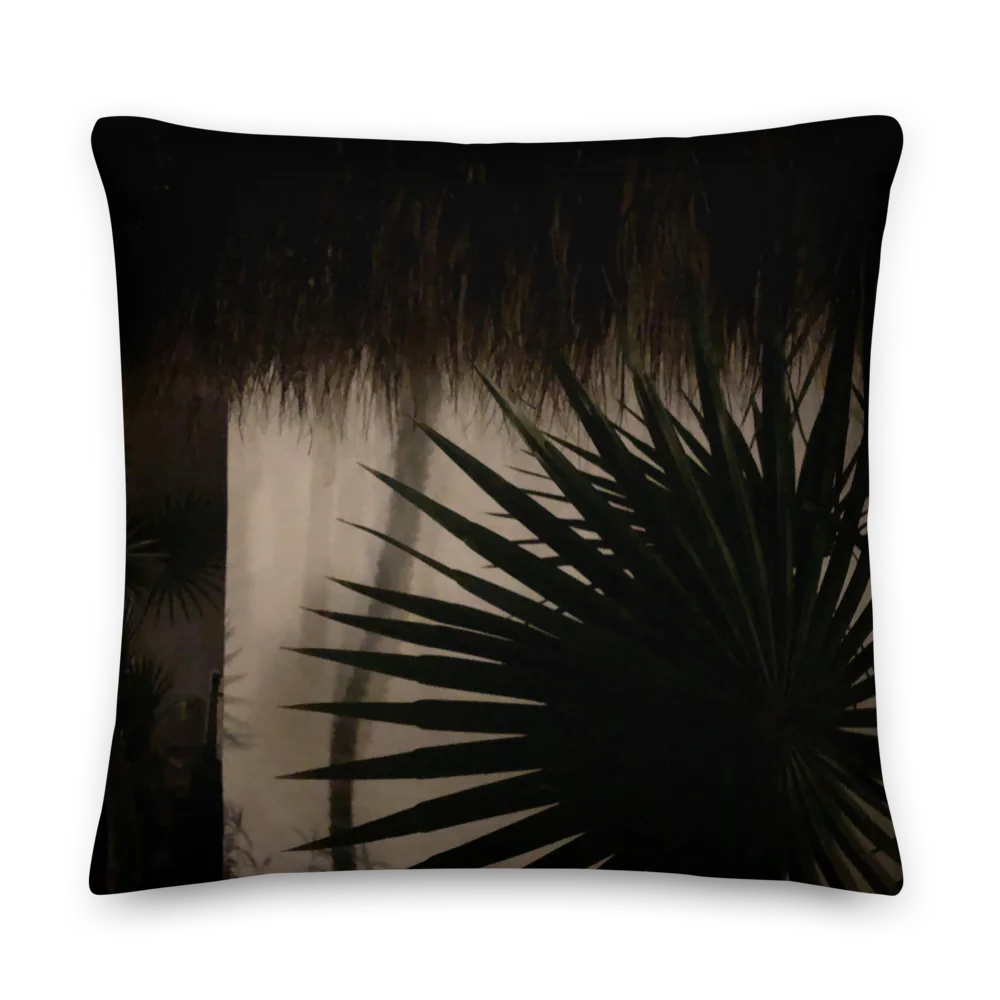 Tropic Shadows Two Premium Throw Pillow