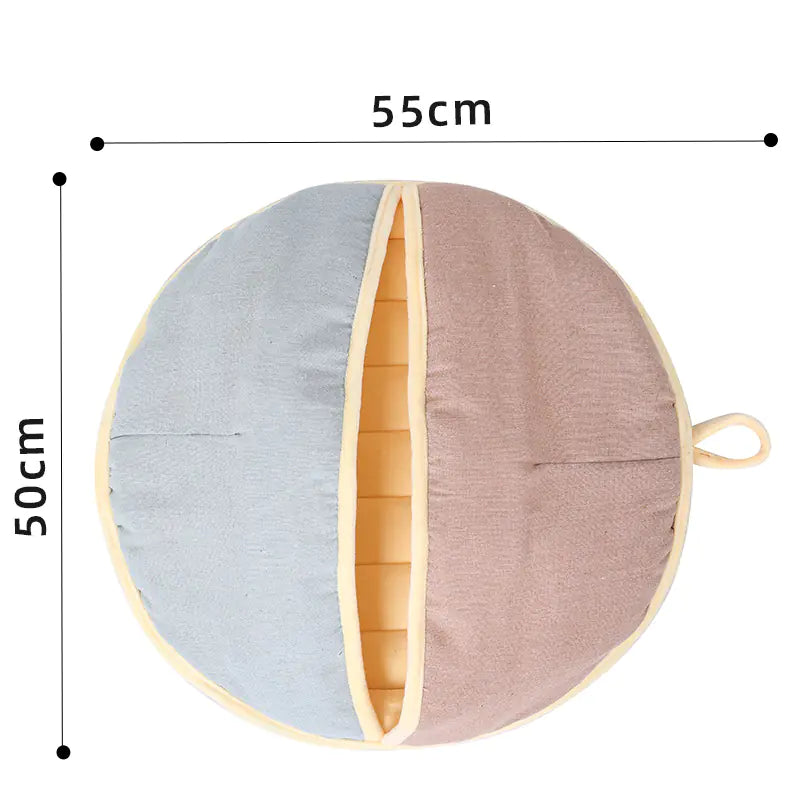 Cat Bed and Sleeping Bag Dual Design