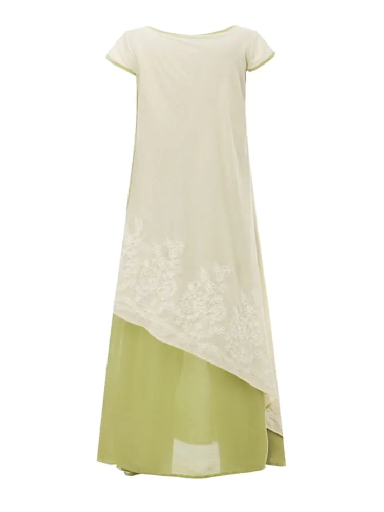 Women's Lace Overlay Dress