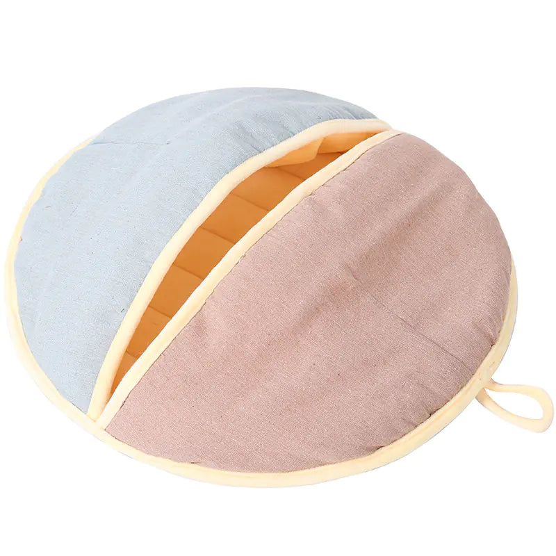 Cat Bed and Sleeping Bag Dual Design