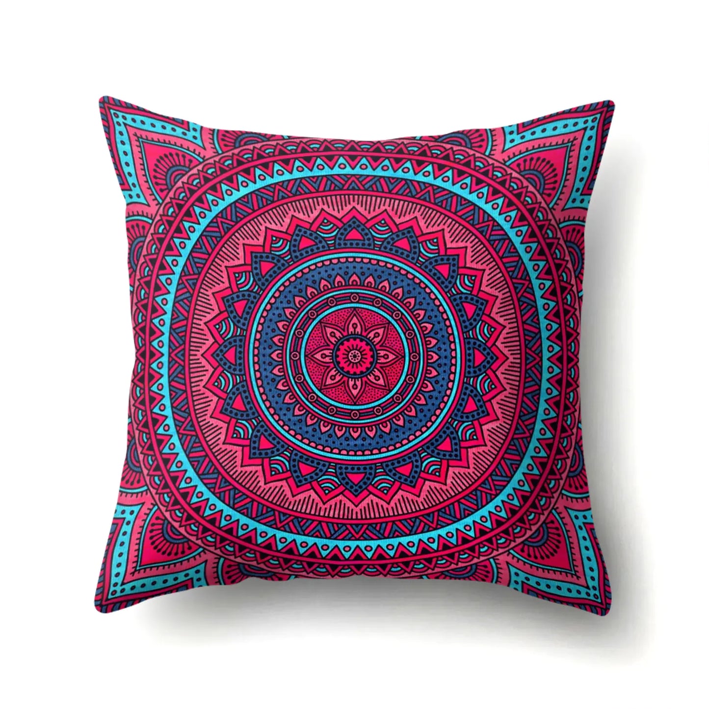 New Bohemian Style Mandala Velvet Pillow Cover