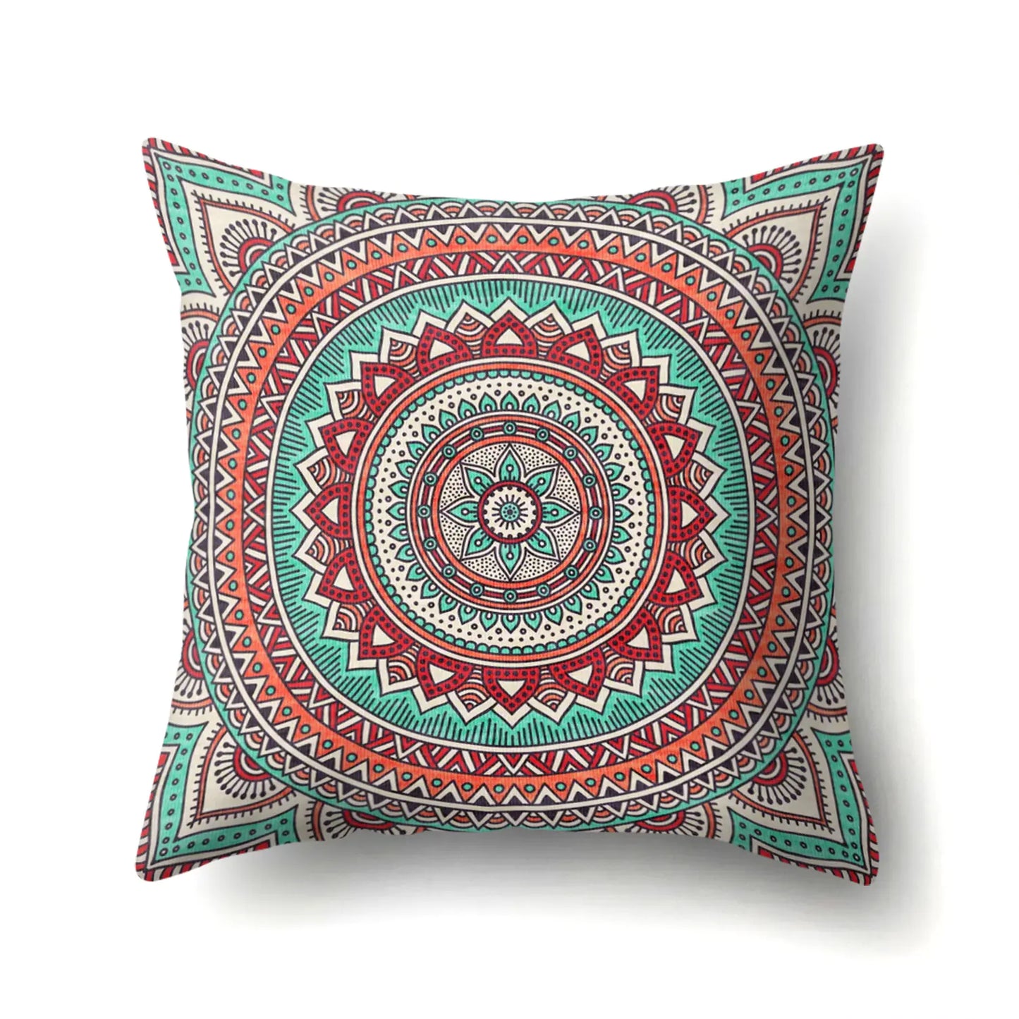 New Bohemian Style Mandala Velvet Pillow Cover