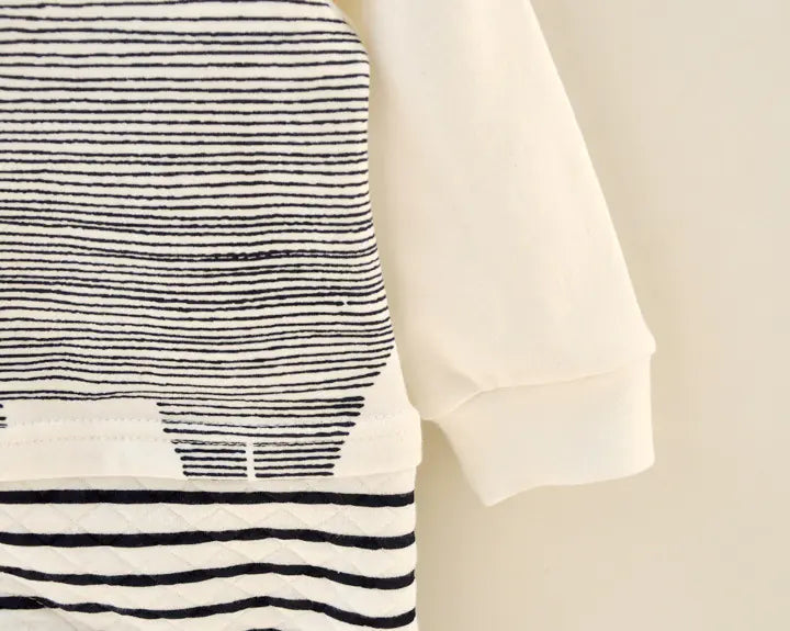 Baby Clothing Set: Bodysuit with Jacket