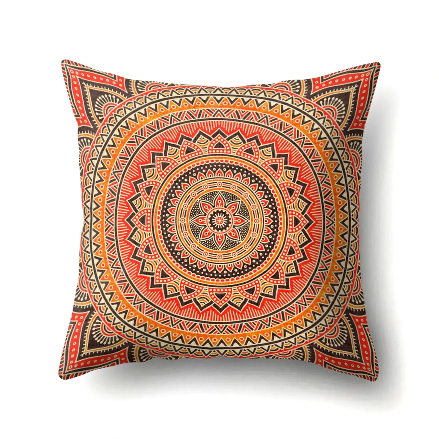 New Bohemian Style Mandala Velvet Pillow Cover