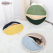Cat Bed and Sleeping Bag Dual Design