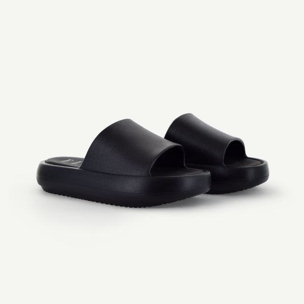 St. Tropez Platform Slide - Black