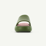 St. Tropez Platform Slide - Olive