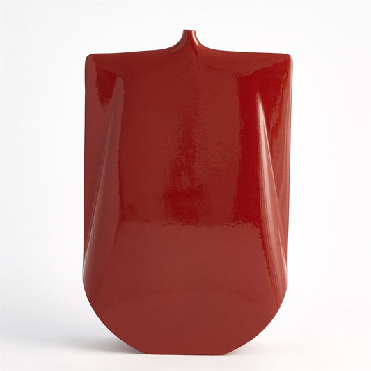 Kimono Vase - Red & Tall