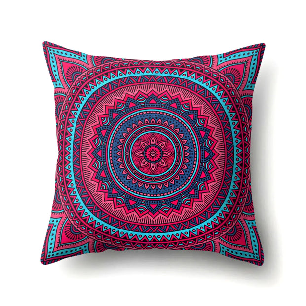 New Bohemian Style Mandala Velvet Pillow Cover