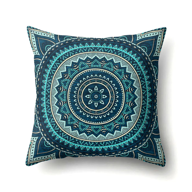New Bohemian Style Mandala Velvet Pillow Cover