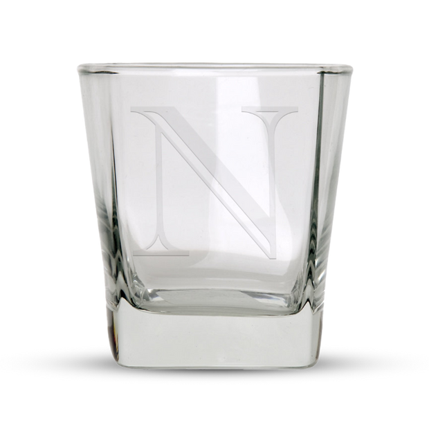 Monogrammed Rock Glasses (Set of 2)