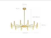 2025 Modern Design Art LED Chandelier - Great Directional Light Options