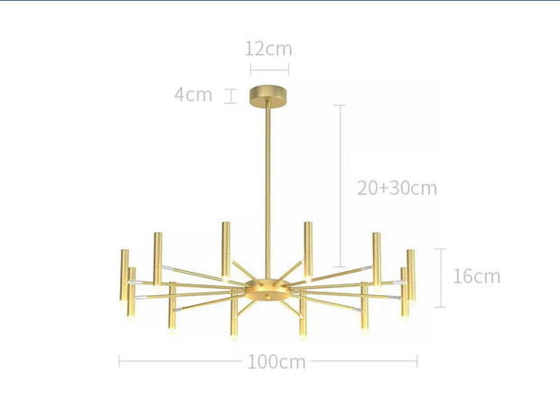 2025 Modern Design Art LED Chandelier - Great Directional Light Options