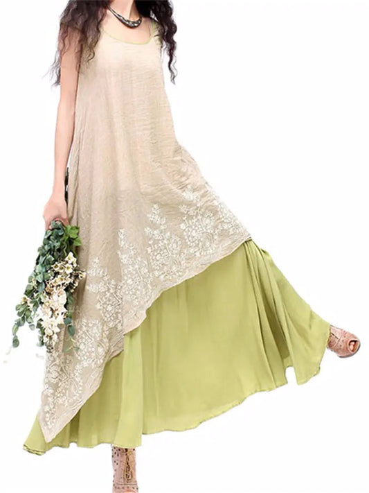 Women's Lace Overlay Dress