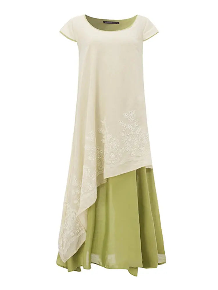 Women's Lace Overlay Dress