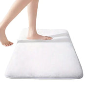 Thick Solid Color Flannel Non-Slip Area Rug for Home