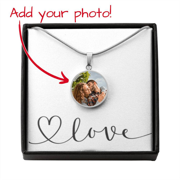 Round Keepsake Pendant and Necklace
