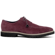 Italian Sueded Goatskin Lace Up, Bordeaux
