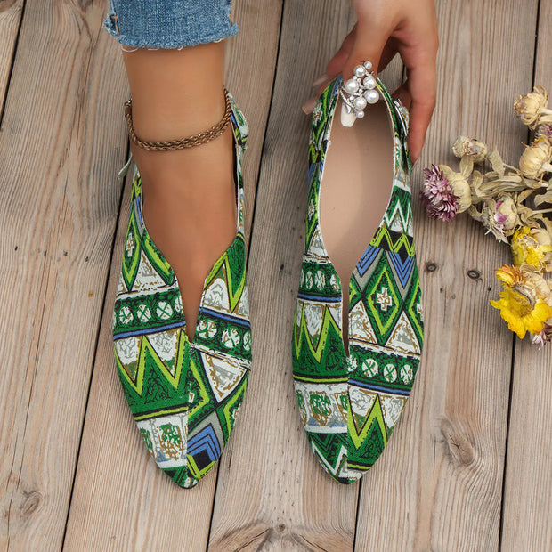Bohemian Style Women's Casual Flat Shoes