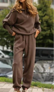 Comfortable Zip Hoodie Set