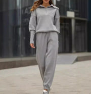 Comfortable Zip Hoodie Set