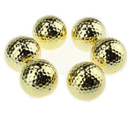 Gold Plated Golf Balls - Set of Golf Balls
