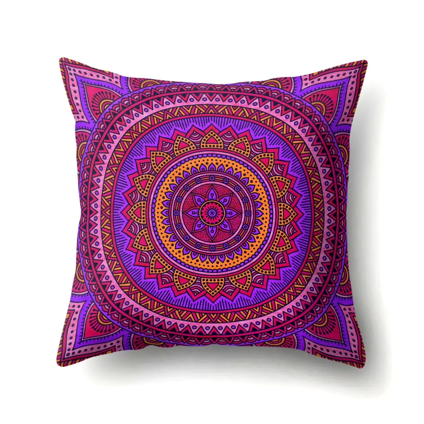 New Bohemian Style Mandala Velvet Pillow Cover