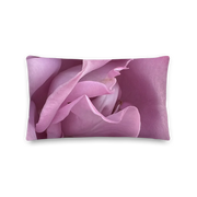 Lilac Rose Throw Pillow