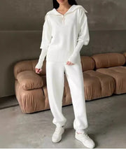 Comfortable Zip Hoodie Set