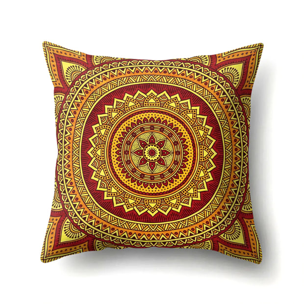 New Bohemian Style Mandala Velvet Pillow Cover